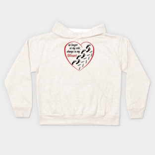 No Longer At My Side, Always In My Heart Kids Hoodie