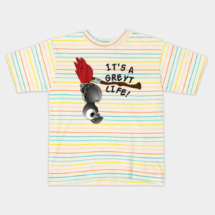 It’s A Greyt Life! Kids T-Shirt