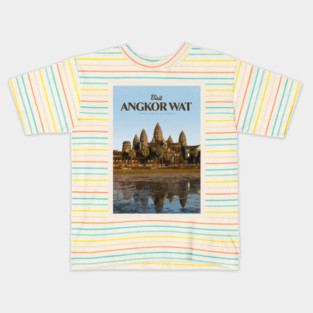Visit Angkor Wat Kids T-Shirt