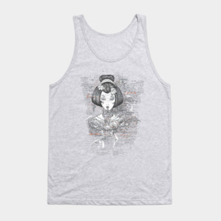 Geisha Peace Tank Top