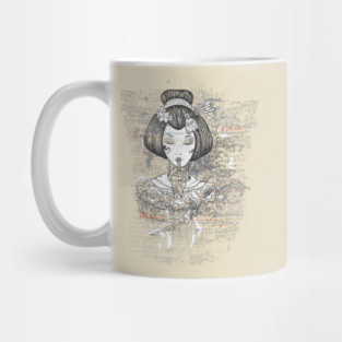 Geisha Peace Mug