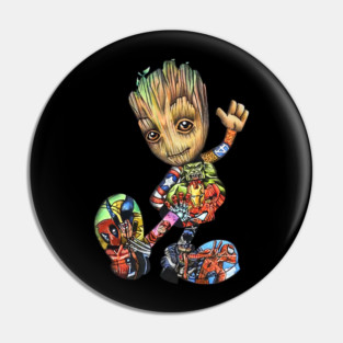 Image beautiful groot gift Pin