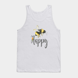 Bee happy Tank Top