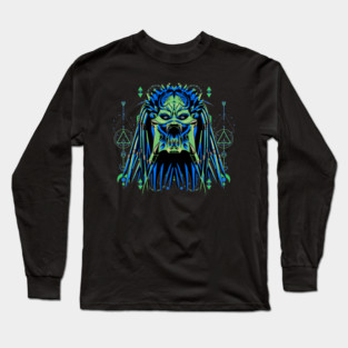 predator mask Long Sleeve T-Shirt