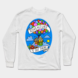 Adventure is out there Long Sleeve T-Shirt