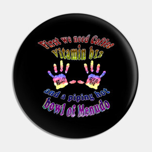 Klaus Umbrella Academy Pin