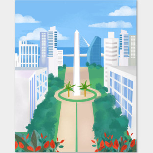 Buenos Aires, Argentina Posters and Art