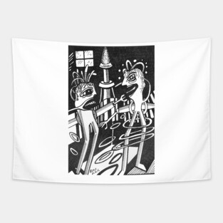 Ringmasters Dance Tapestry