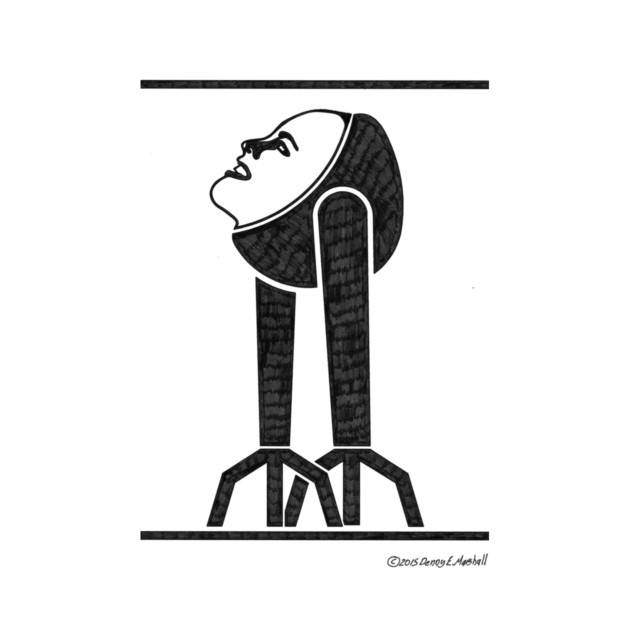 Reflections (Transparent Face) by dennye