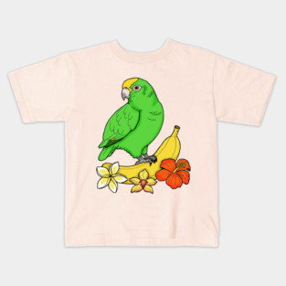Tropical Parrot-ise Kids T-Shirt