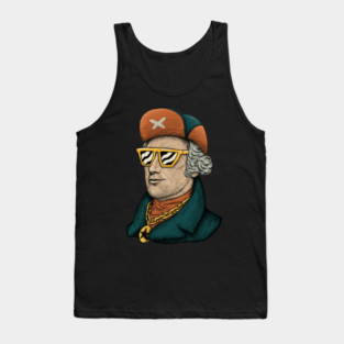 Alexander Hamilton - Totally Rad Rapper Tank Top