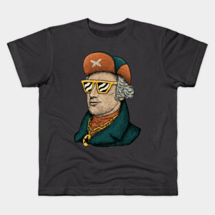 Alexander Hamilton - Totally Rad Rapper Kids T-Shirt