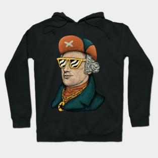 Alexander Hamilton - Totally Rad Rapper Hoodie