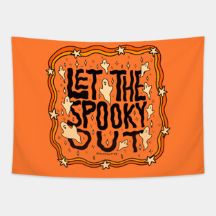 Let the Spooky Out Tapestry