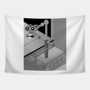Robot Jack Model-X11 Tapestry