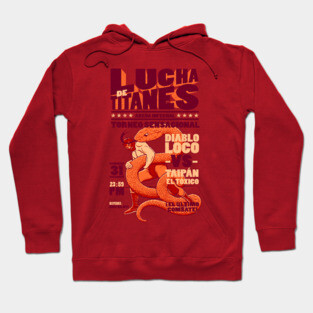 Lucha de Titanes Hoodie
