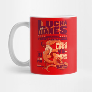 Lucha de Titanes Mug