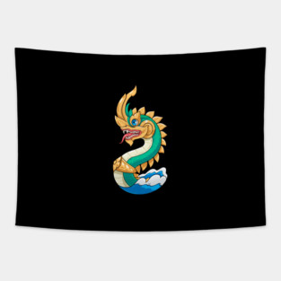 Cartoon Naga Tapestry
