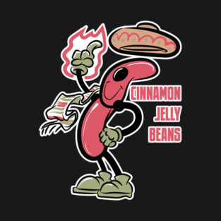 Cinnamon Jelly Bean Mascot T-Shirt