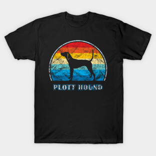 Plott Hound Vintage Design Dog T-Shirt