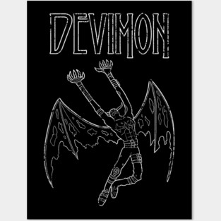 Led Devimon Posters and Art