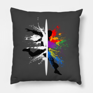 The Soul Becomes Dyed Pillow