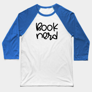 Book Nerd Baseball T-Shirt
