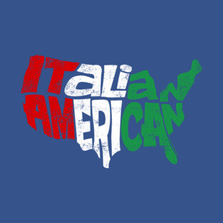 Italian American Map T-Shirt