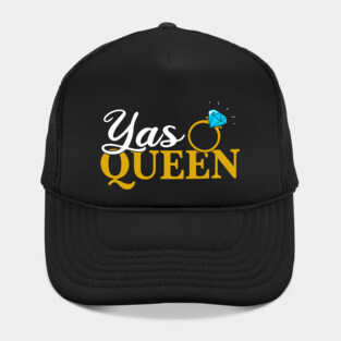Yas Queen - Bachelorette Party - Wedding Bride Gift Hat