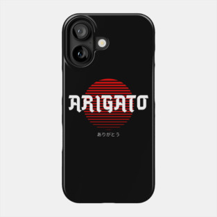 ARIGATO sun Phone Case
