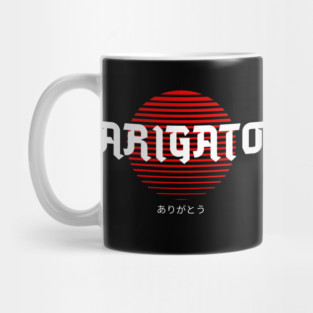 ARIGATO sun Mug