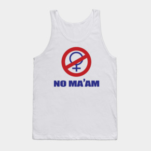 NO MA'AM - Chicago Charter Tank Top