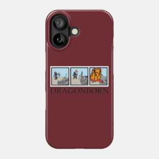 Dragonborn Archer Phone Case