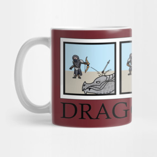 Dragonborn Archer Mug