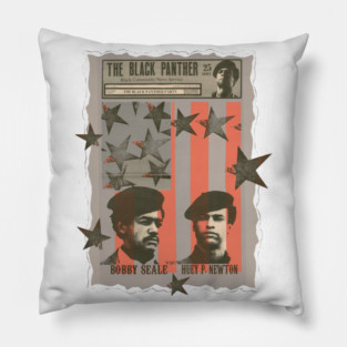 Black Panther Party Pillow