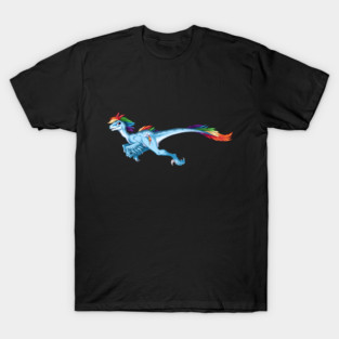 My Little Raptor - Rainbow Dash T-Shirt