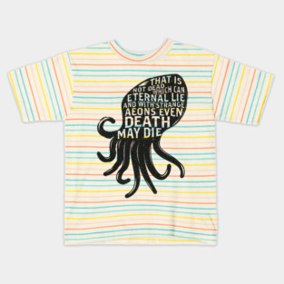 Cthulhu Quote Kids T-Shirt
