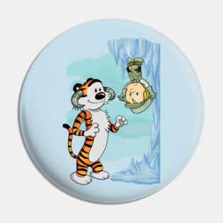 Snow-Monster Attack Pin