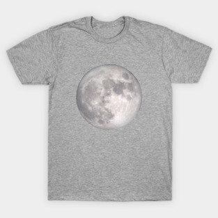 Full Moon Celestial Art Design T-Shirt