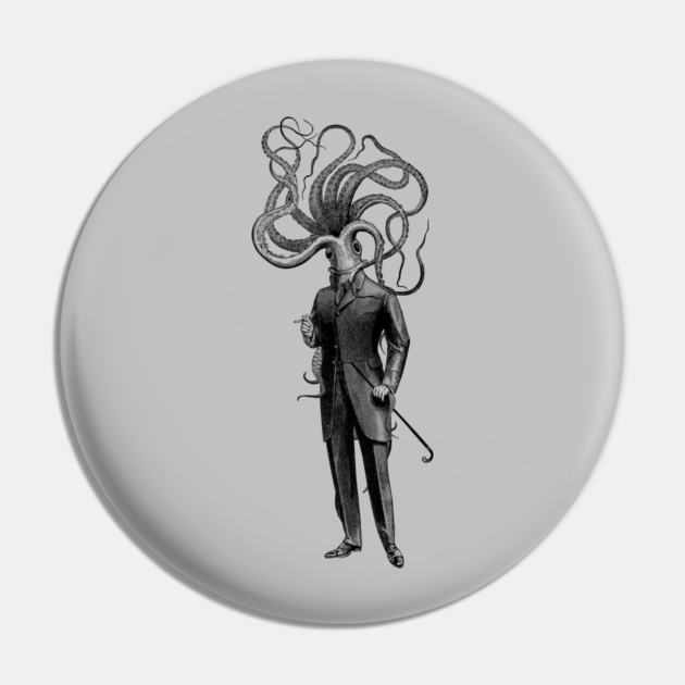 Octopusman Pin by BRAVE CREATION