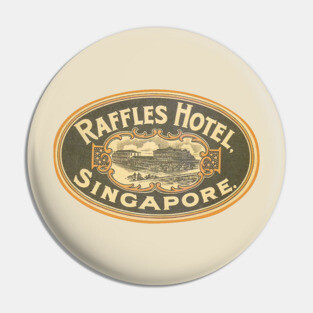 Raffles Hotel Singapore Pin