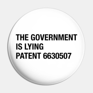 Cannabis Patent 6630507 Pin