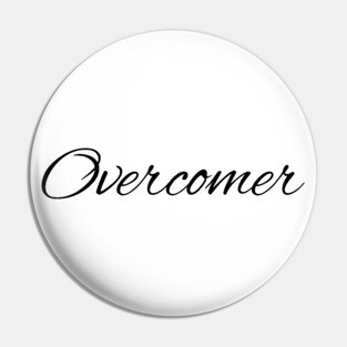 Overcomer-Female Empowerment Pin