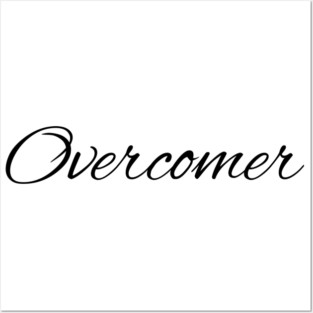 Overcomer-Female Empowerment Posters and Art