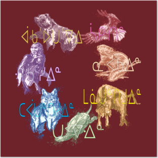 The Seven Grandfather Teachings Posters and Art