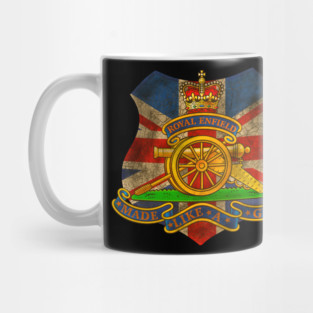 Legendary Vintage Royal Enfield Motorcycle Crest Mug