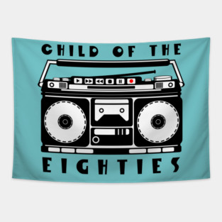 Eighties Music Tapestry