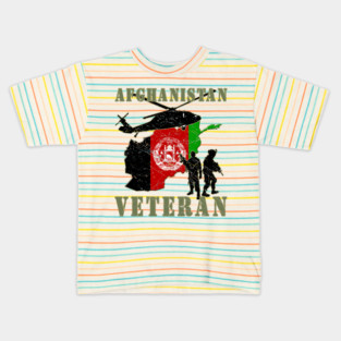 Afghanistan Veteran Kids T-Shirt