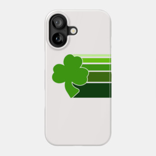 Shamrock stripes Phone Case