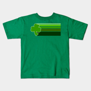 Shamrock stripes Kids T-Shirt
